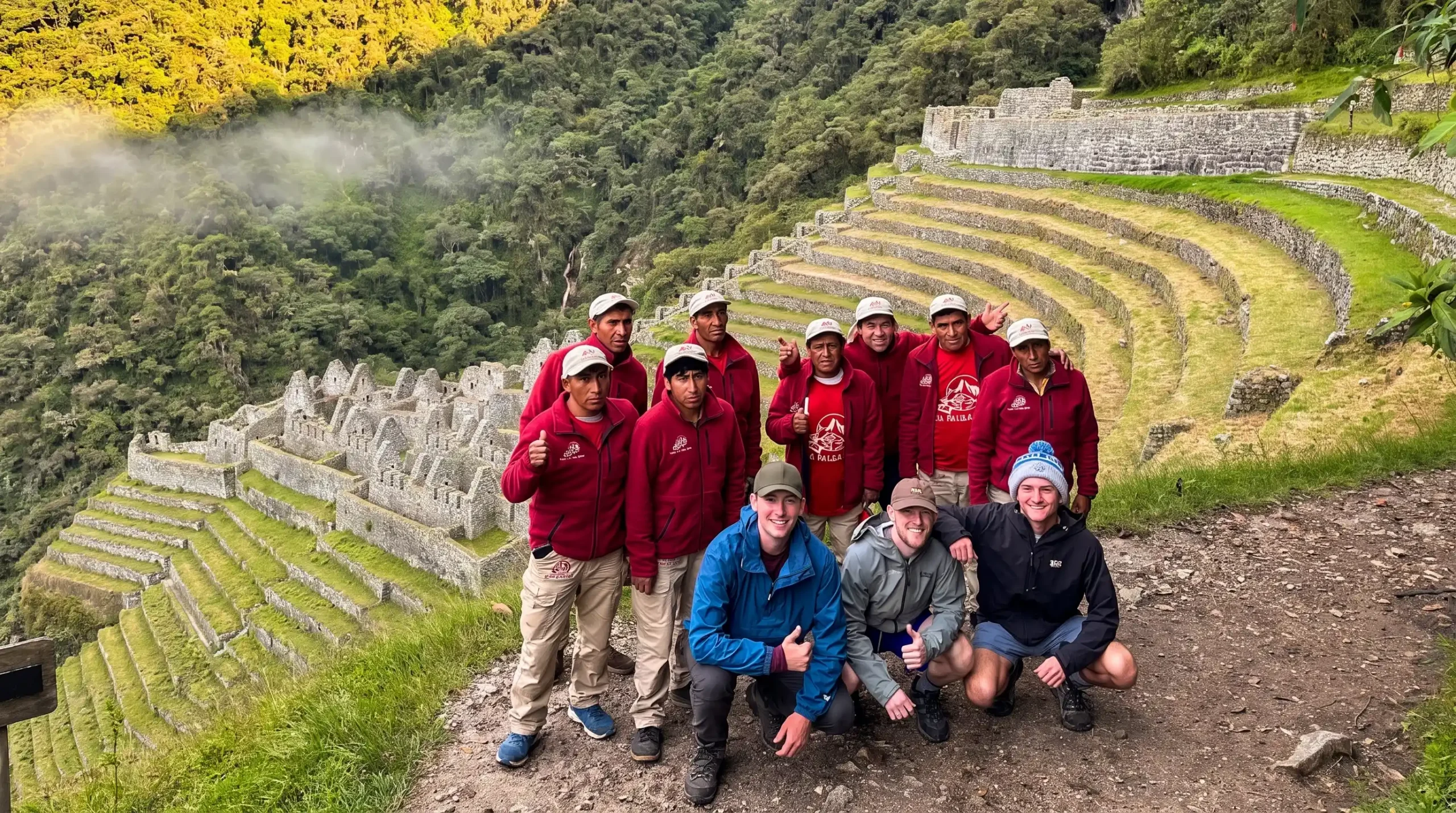 Wiñay Wayna Ruins on the Inca Trail
